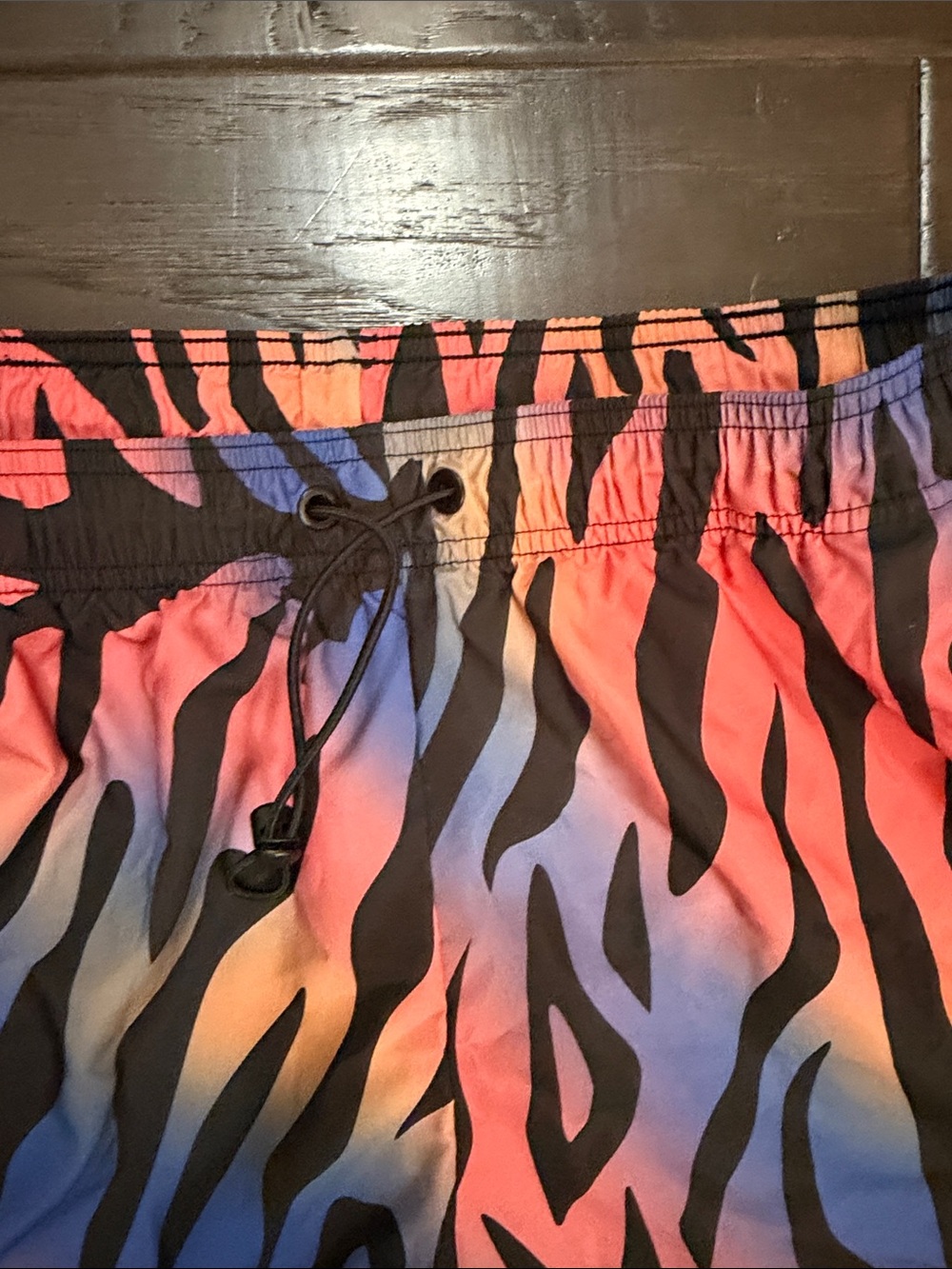 adidas Shorts Rainbow Zebra Print Running - Picture 3 of 10